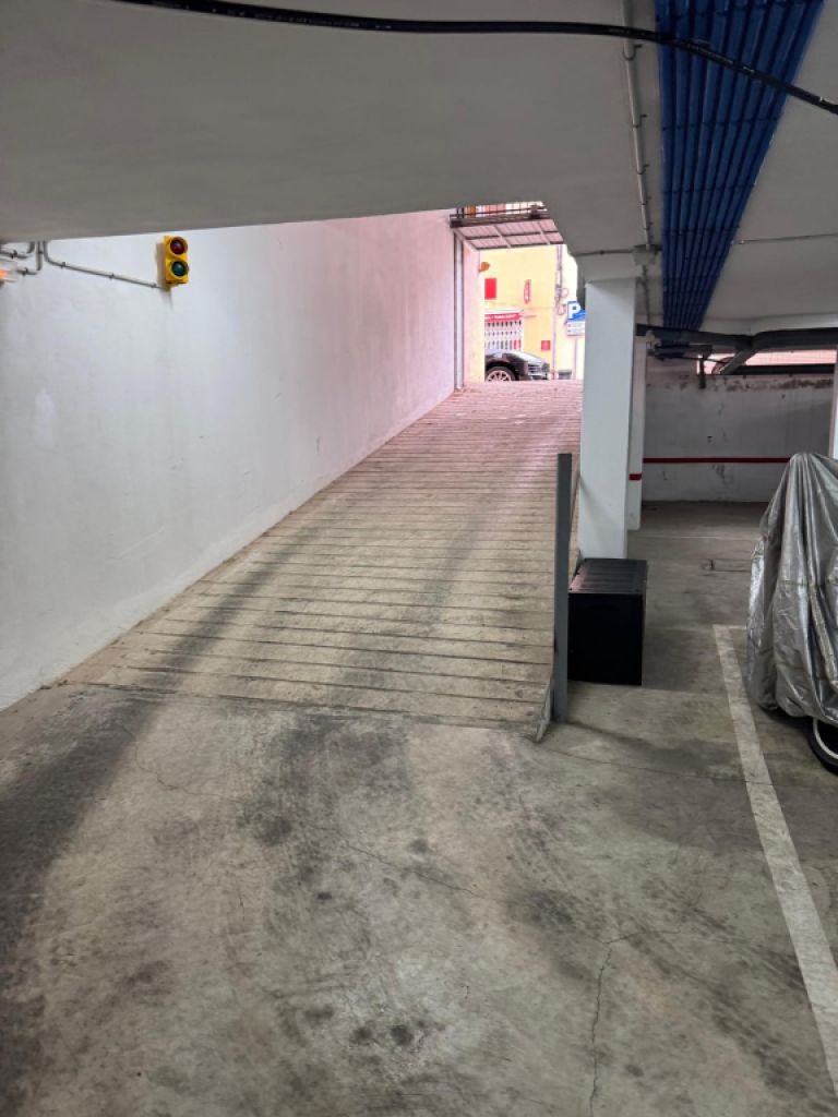 2 parking spaces in Porto Pedro with secure access via electric gate