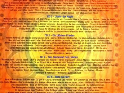 5 CDs von dt. Schlagern aus den 70,80,90