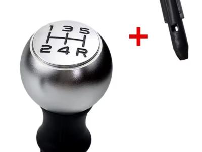 5-Gang-Schaltknauf+Hebeladapter+Manschette NEU !