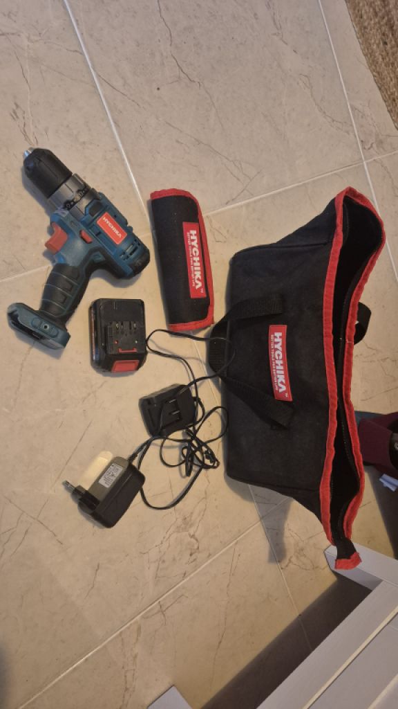 Akkuschrauber 12V, HYCHIKA Akku Bohrschrauber 30N·m Max. Drehmoment mit 1500mAh Akku