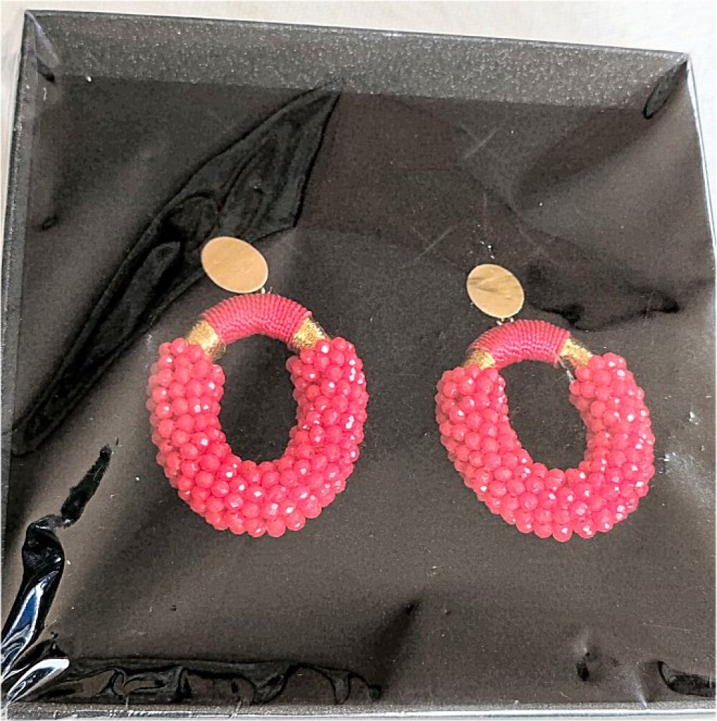 Aros de perlas llamativos de Lott.giolielli, nuevos y sin abrir