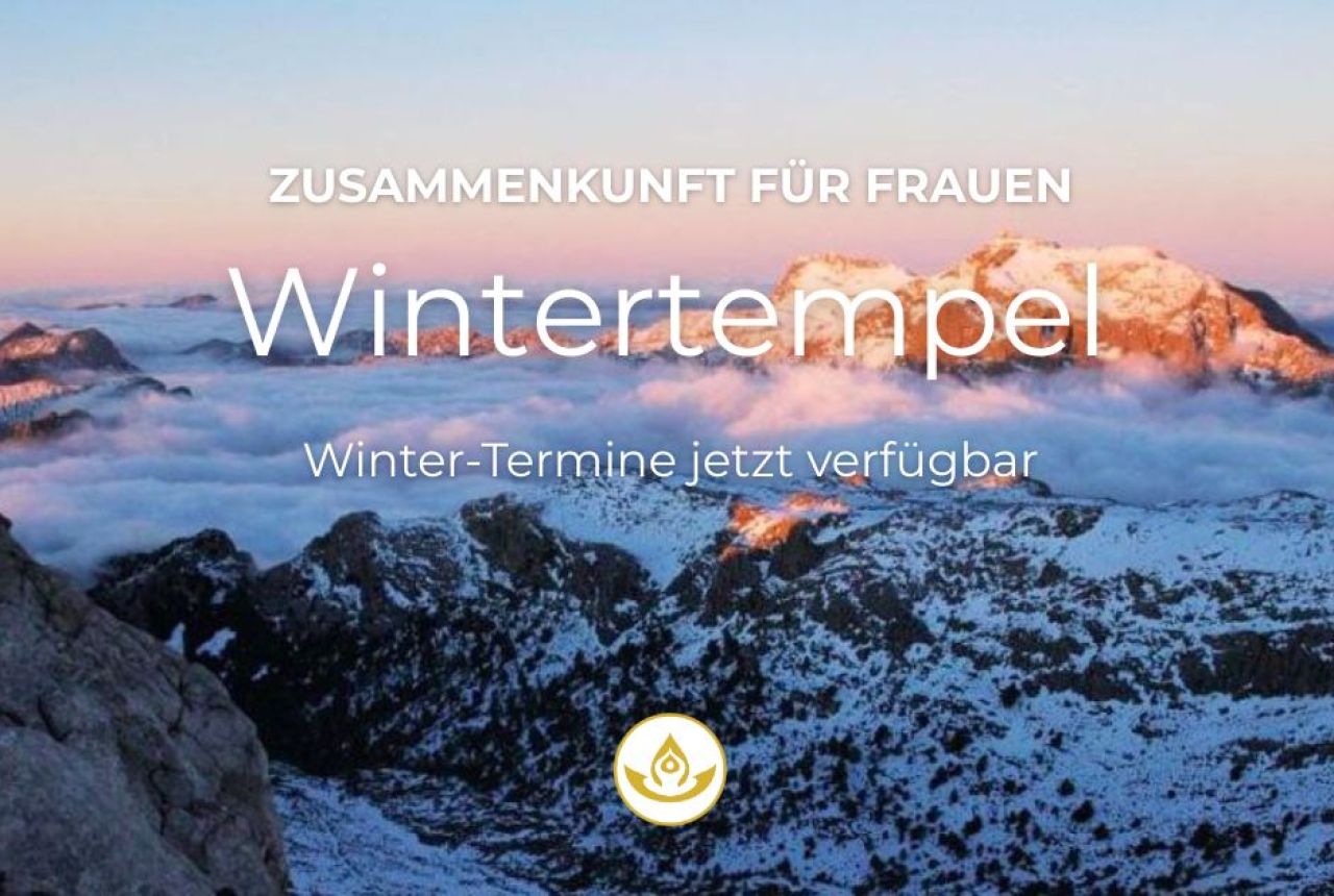 Das Ashram öffnet für Frauen das Tor zum Wintertempel!