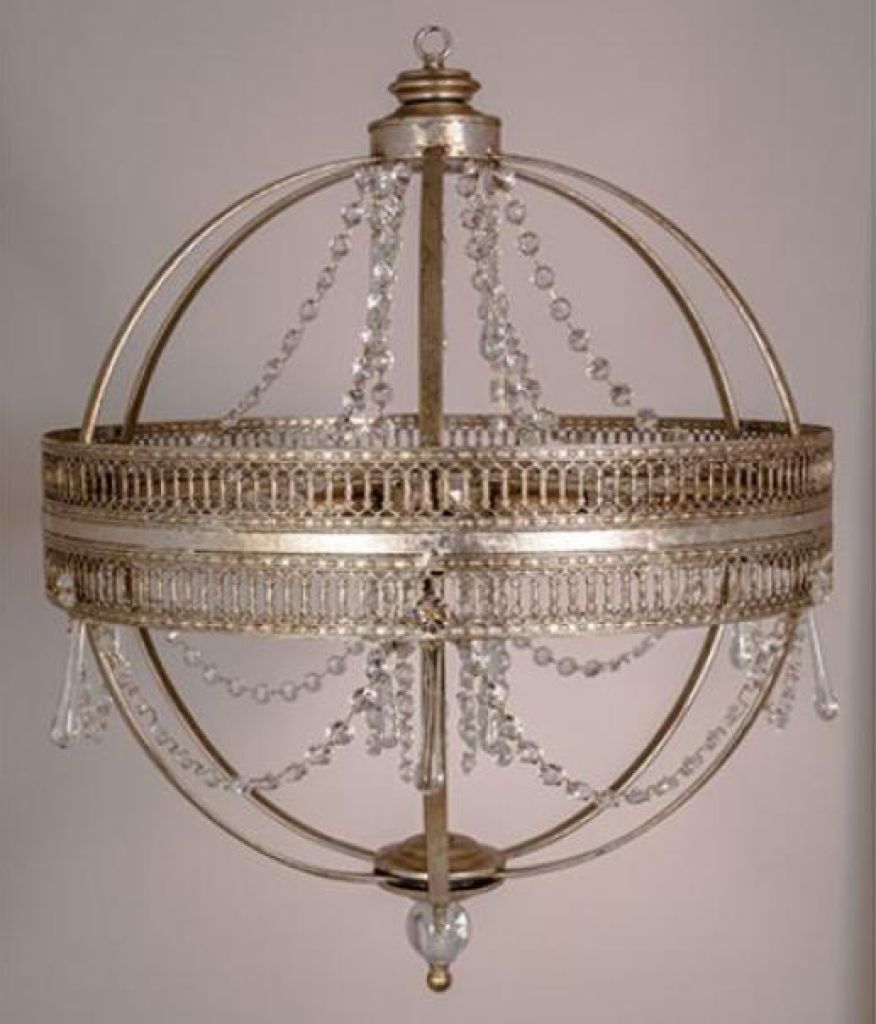 Deckenlampe, 5 Lichter, Rund, mit Glaskristall, NEU, Ausstellungsmodell, jetzt zum super Preis