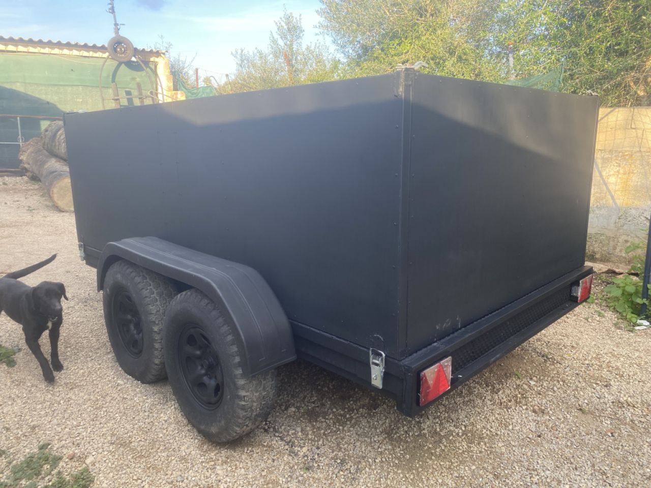 Doppelachs-Anhänger