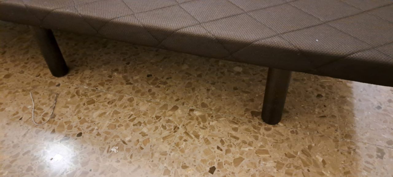 Einzelbett-Basis 105 x 2 mts.