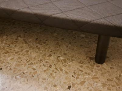Einzelbett-Basis 105 x 2 mts.