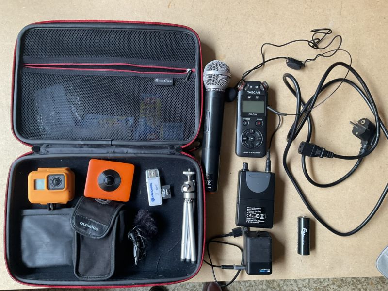 Go Pro und 360 Grad Kamera inkl. Zubehör  siehe Fotos