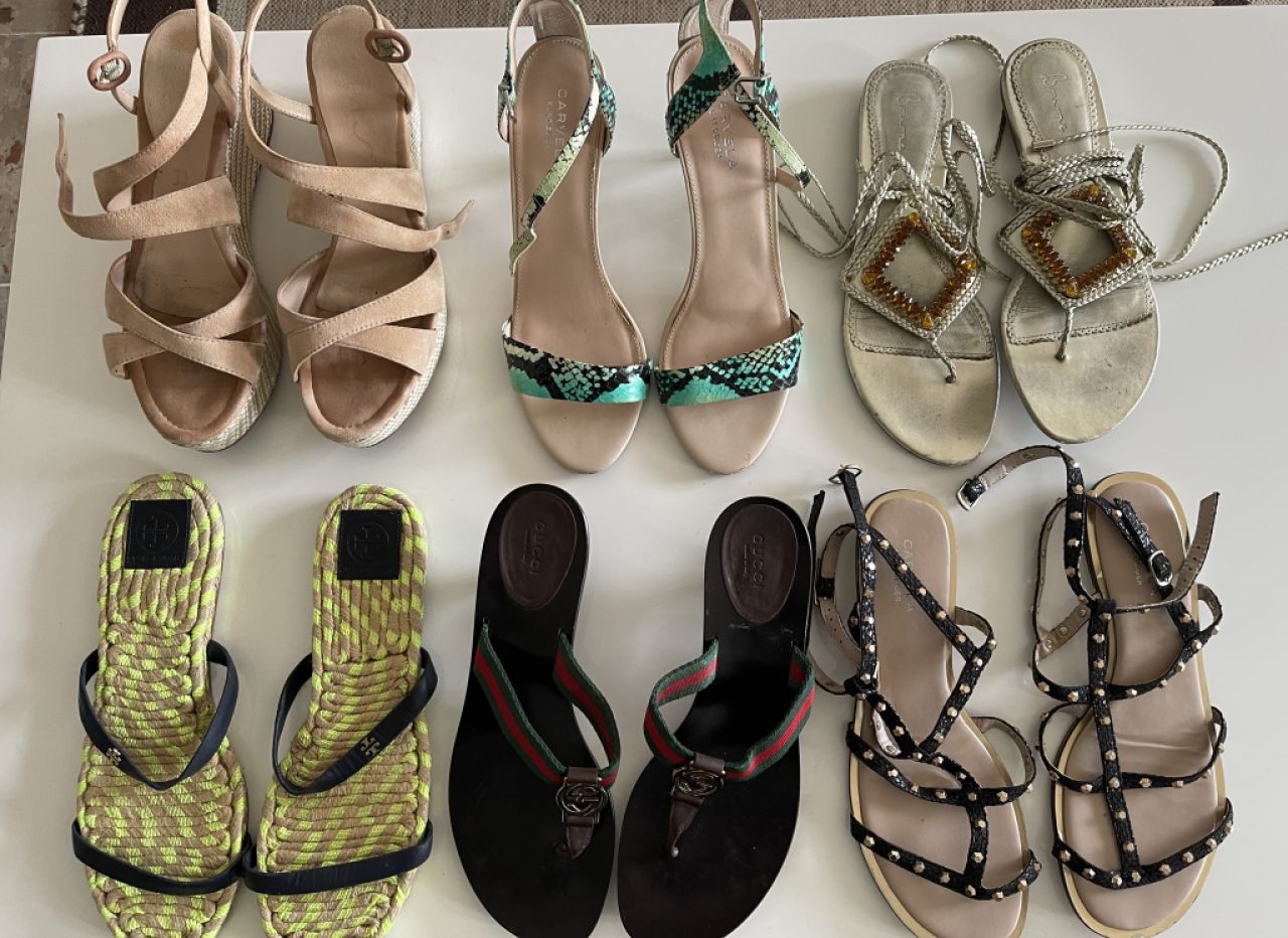 Gucci, Tory Burch, Kurt Geiger, Größe 40/41