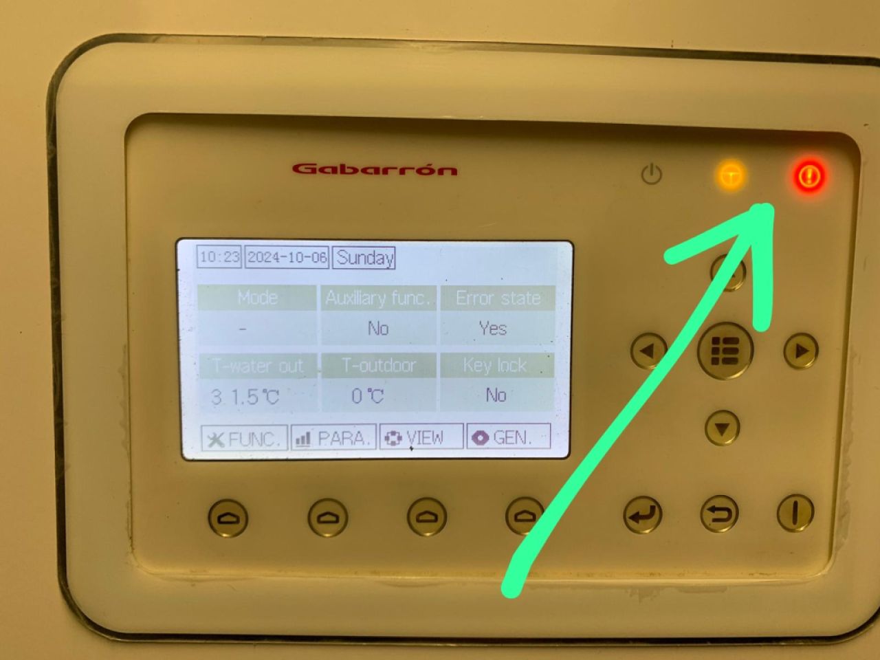 Handwerker gesucht, der sich mit Gabarron Heizungen auskennt .