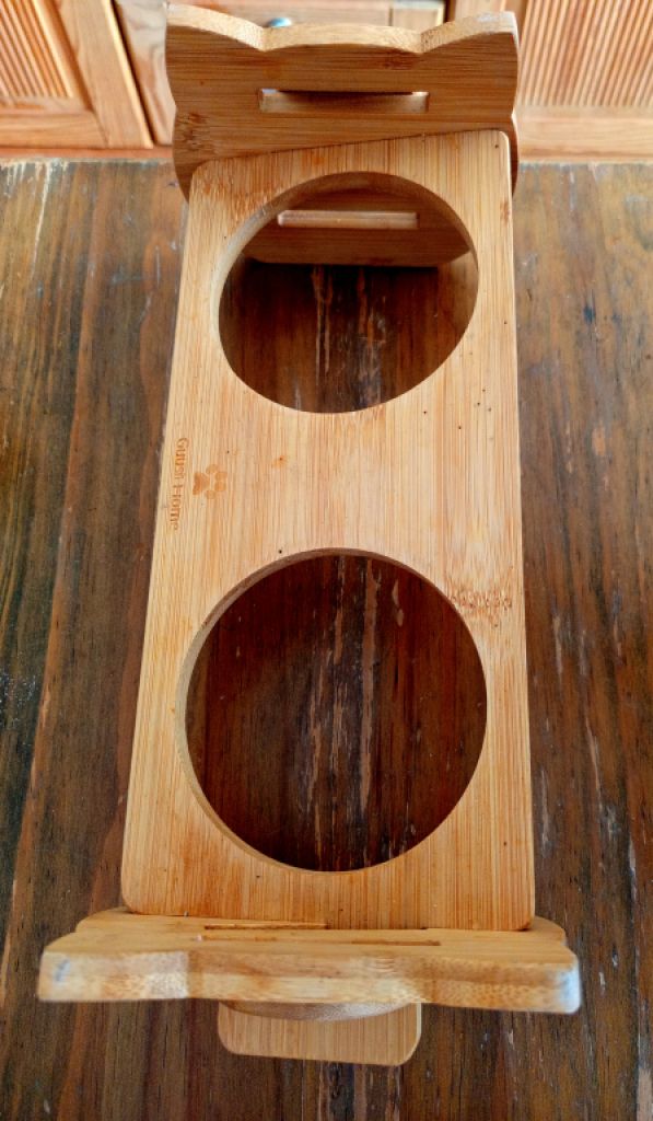 Höhenverstellbarer Futternapf-Ständer für Katzen oder kleine Hunde