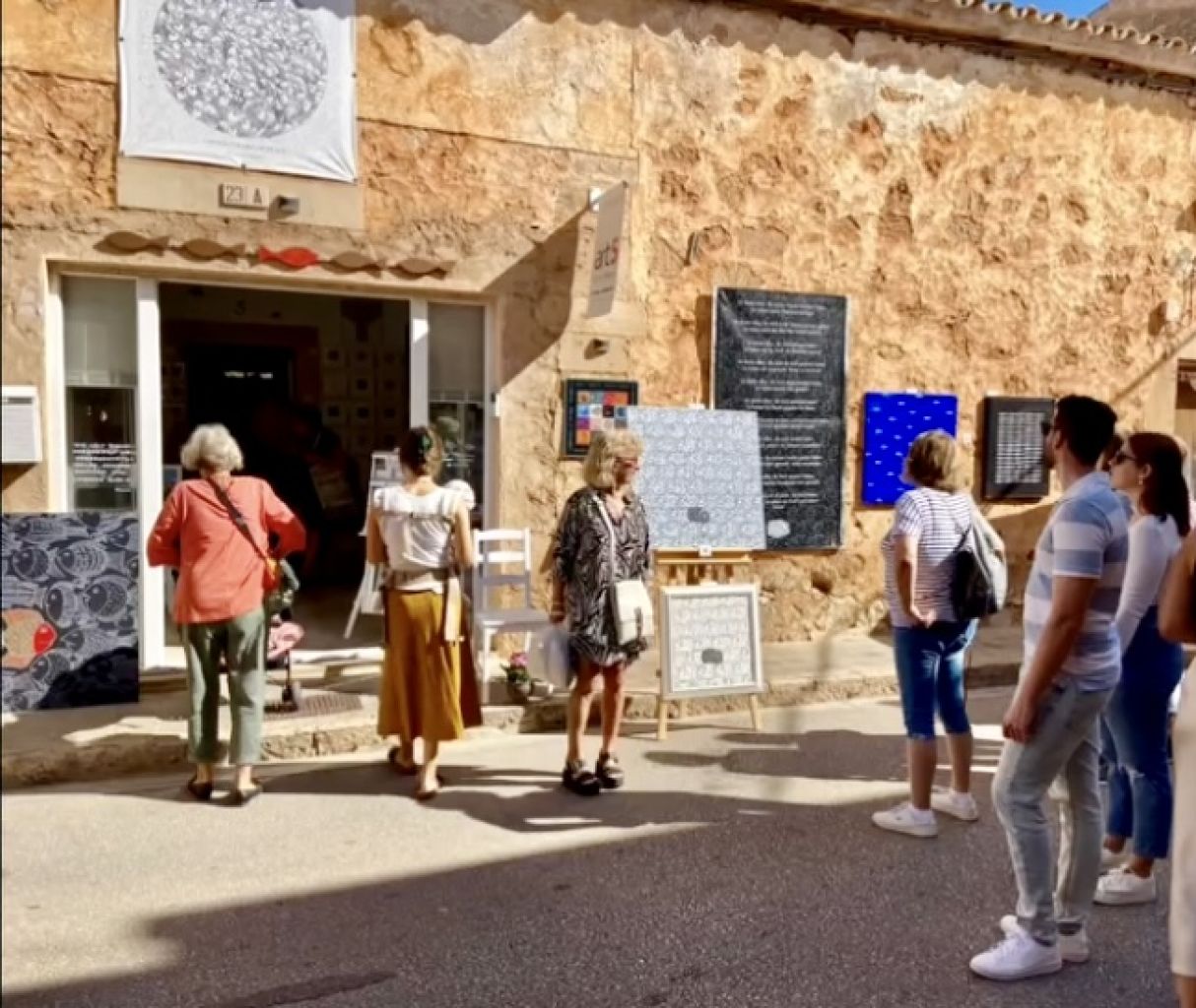 Künstleratelier mit Galerie in Santanyí