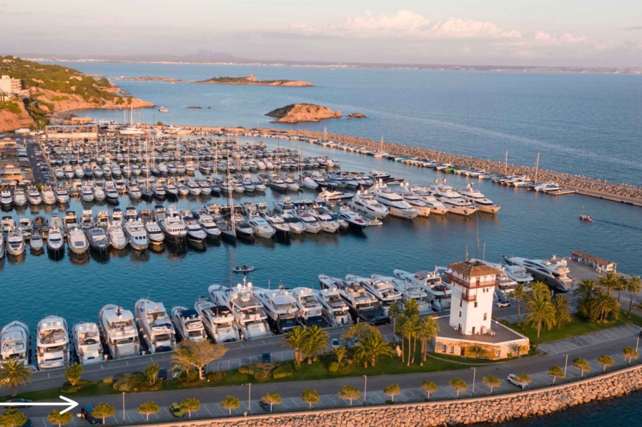 Liegeplatz zur Miete 12m Puerto Portals