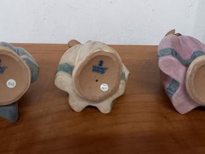 Lladro, Bauernmädchen, SET aus 3