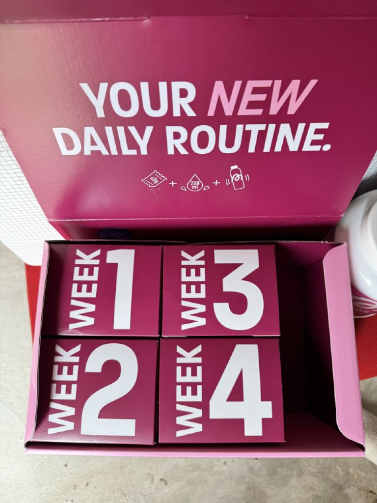 MORE Produkte abzugeben