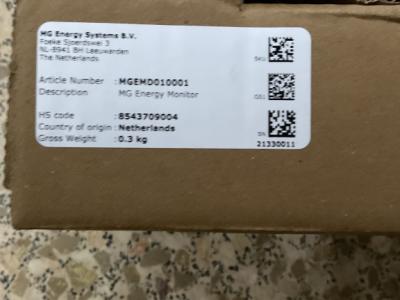 neuer MG Energy Monitor MGEMD010001, 3 Stück auf Lager