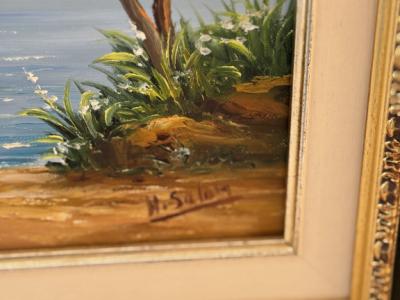 Oil painting, picture approx. 45 x 53 cm