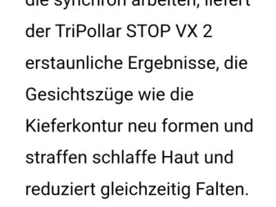 Radio Frequenz Gerät Tri Pollar Gold