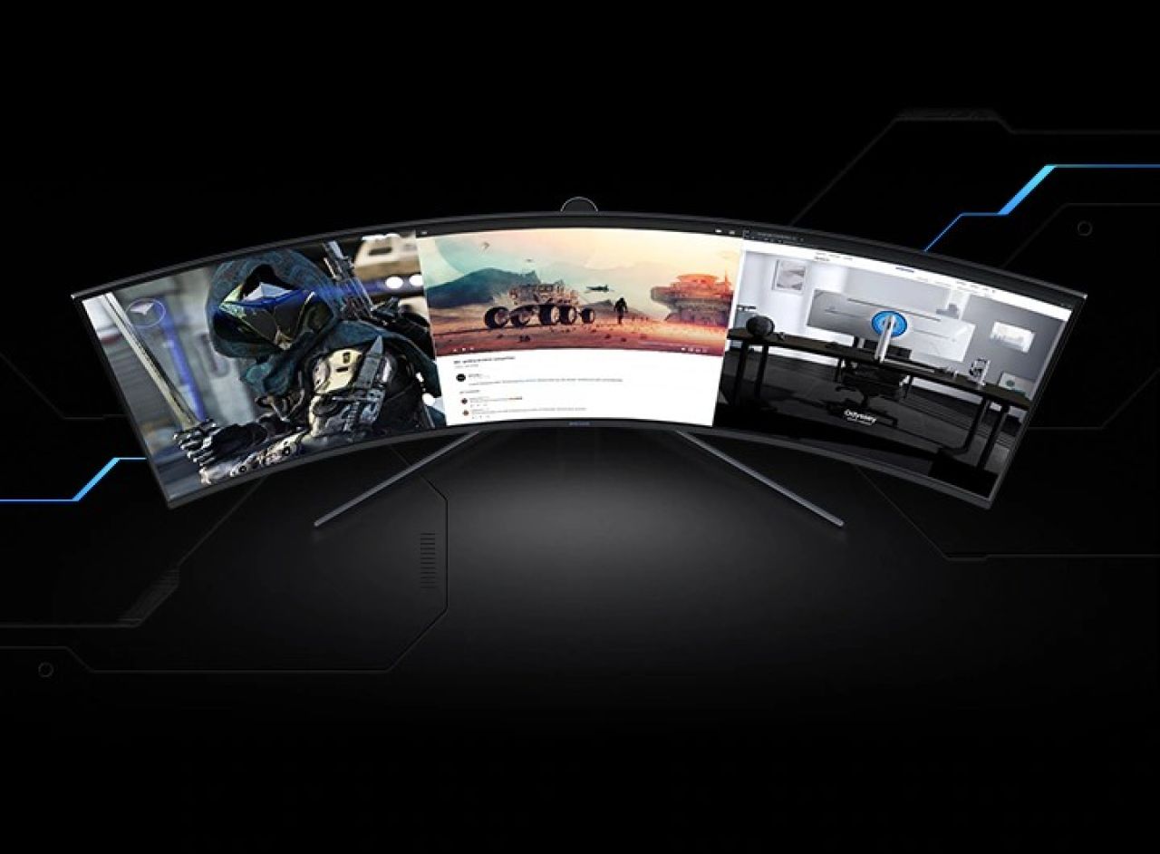 Monitor Samsung de 49" curvo - Juegos