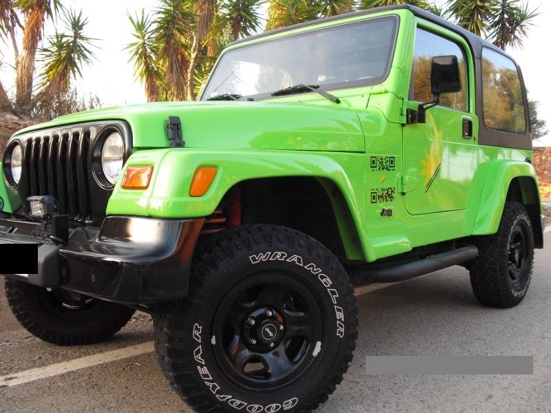 Super nice Jeep Wrangler 2.5 4x4
