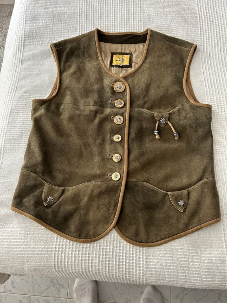 Trachtenlederweste